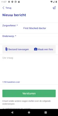 Mijn Huisarts online android App screenshot 0